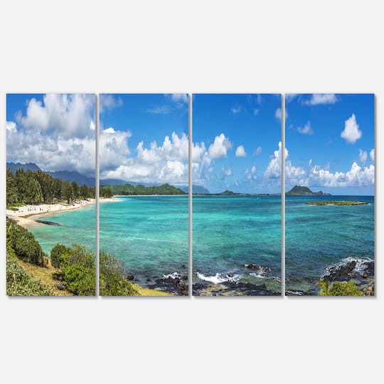 Designart - Kailua Beach in Oahu